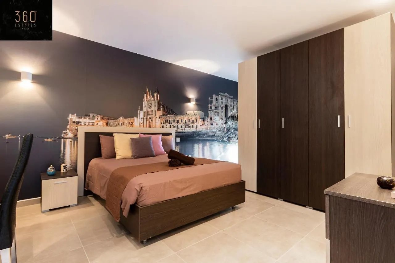 High-End Central Apt With Comfy Beds & Super Wifi By 360 Estates San Gwann Apartment