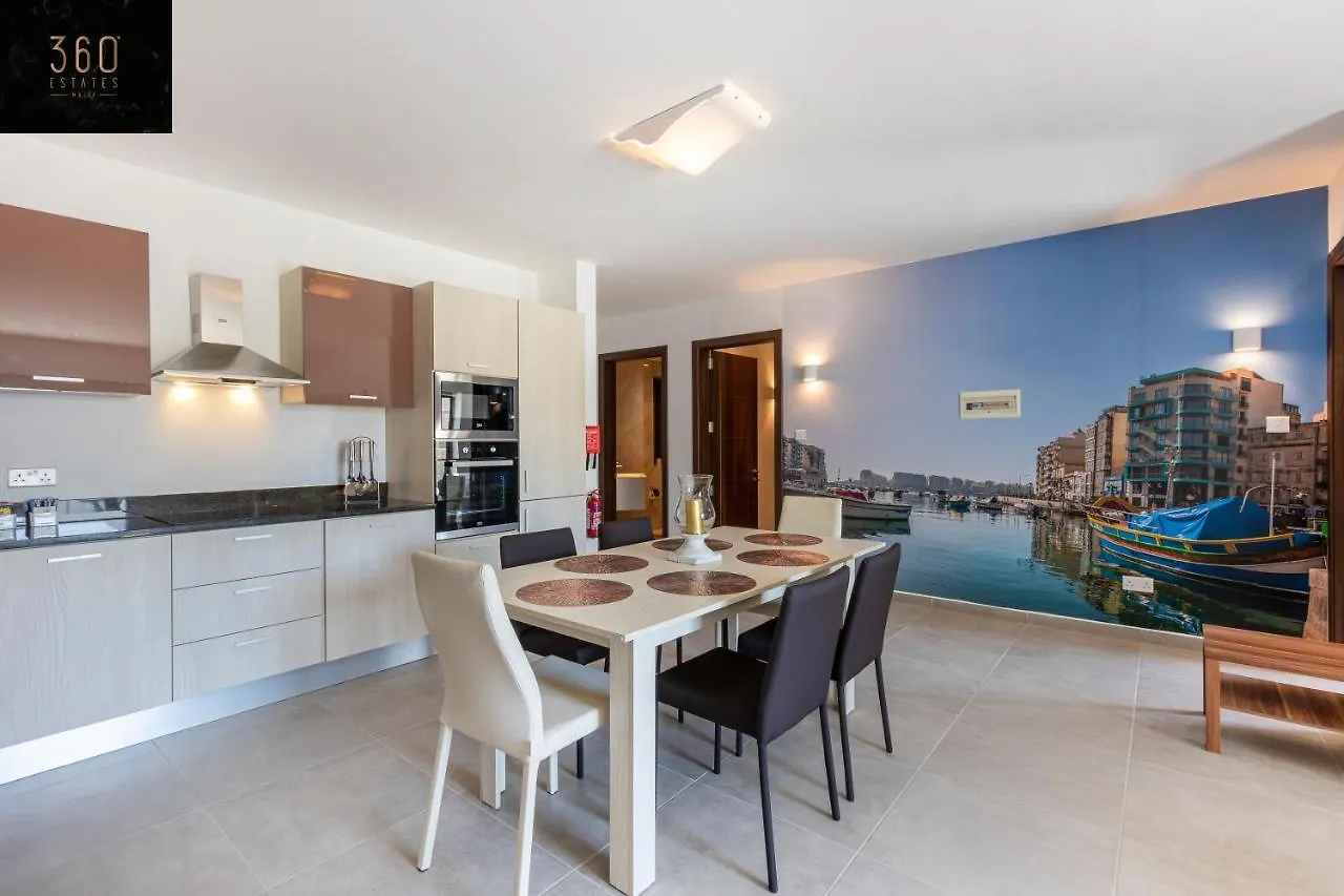 Apartment High-End Central Apt With Comfy Beds & Super Wifi By 360 Estates San Gwann