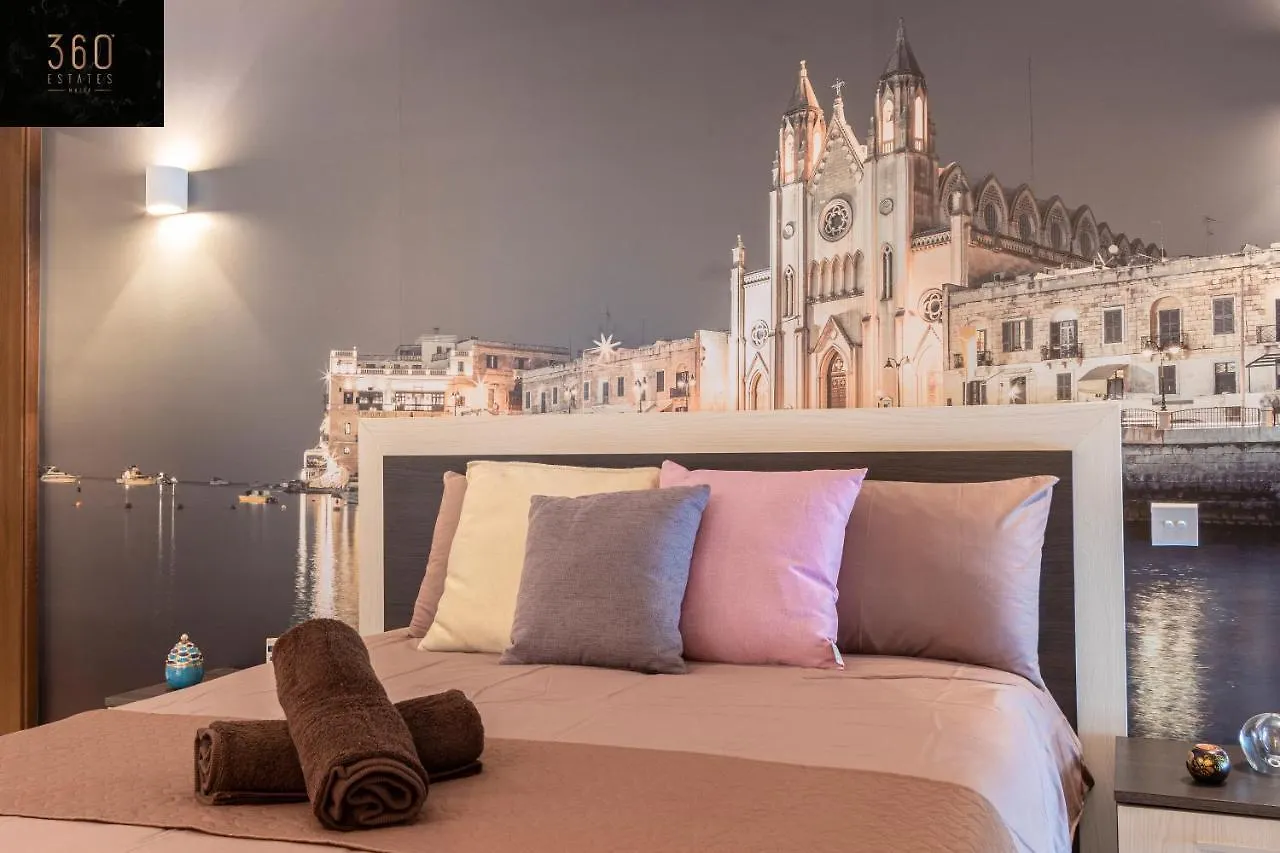 High-End Central Apt With Comfy Beds & Super Wifi By 360 Estates San Gwann